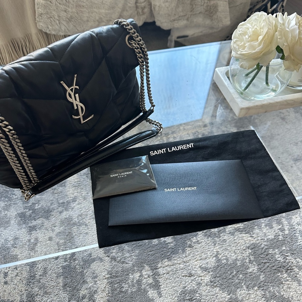 YSL Saint Laurent Small Lou Lou Puffer
